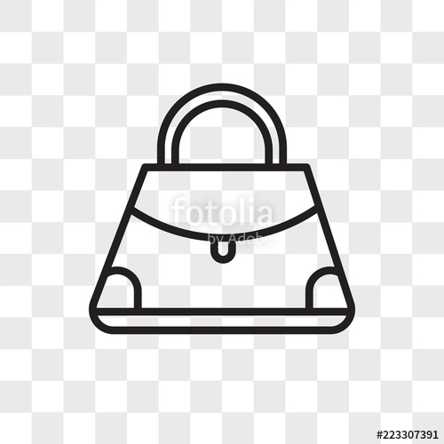 Purse Vector Icon Isolated On Transparent Background, Purse Logo 500x500 Purse Vector Icon Isolated On Transparent Background, Purse Logo