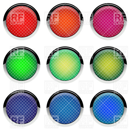 Glossy Blank Web Buttons Vector Image Of Design Elements 453x453 Glossy Blank Web Buttons Vector Image Of Design Elements