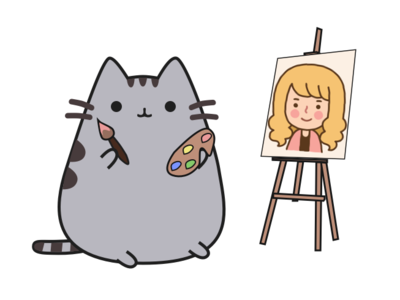 400x300 Pusheen