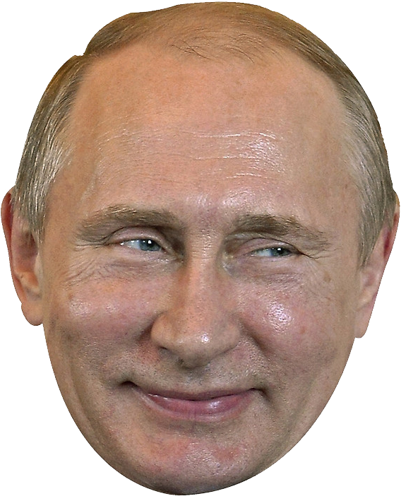 568x702 Putin Head Png Vector, Clipart