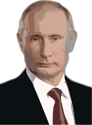 368x500 Vladimir Putin Portrait Vector Image