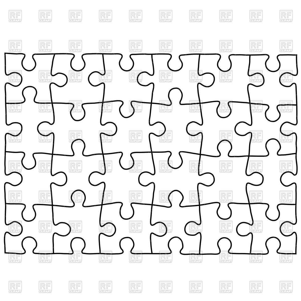 1200x1200 Jigsaw Puzzle Background Vector Image Of Backgrounds, Textures