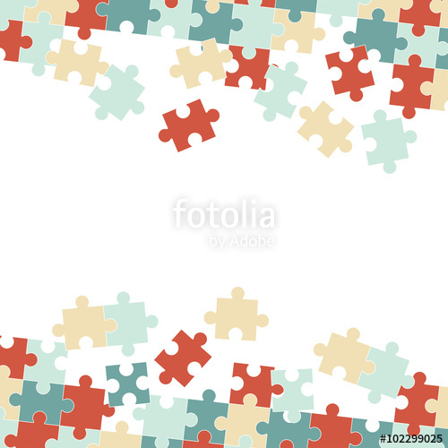 500x500 Puzzle Pieces Background Stock Image And Royalty Free Vector