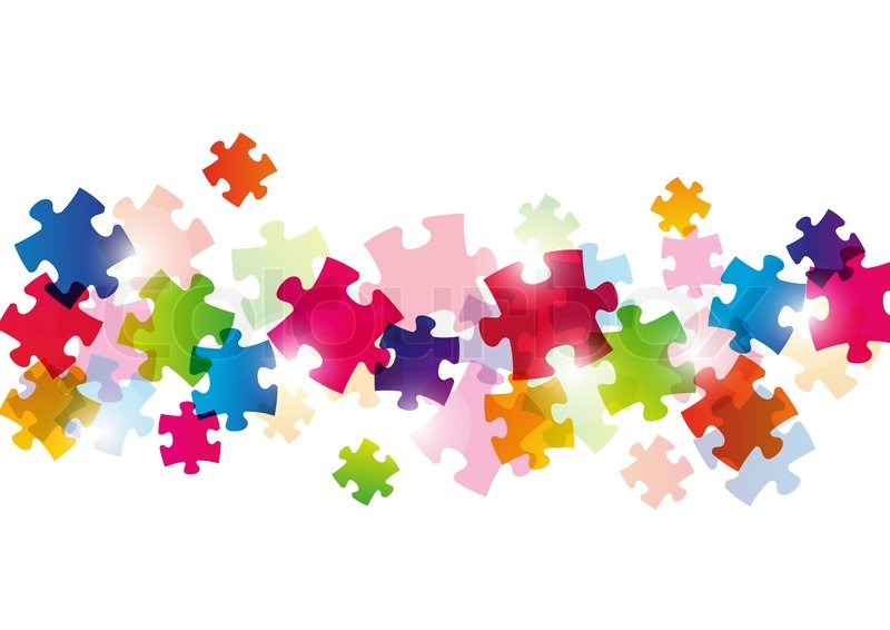 800x566 Color Puzzle Background For Your Stock Vector Colourbox