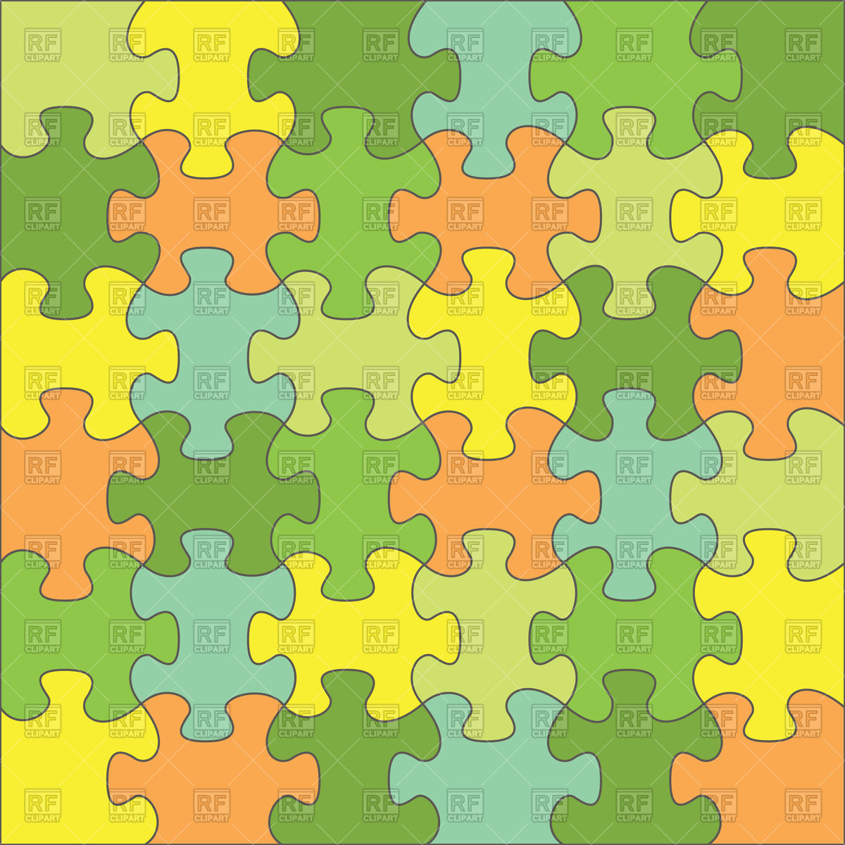 1200x1200 Colorful Puzzles Background Vector Image Of Backgrounds, Textures