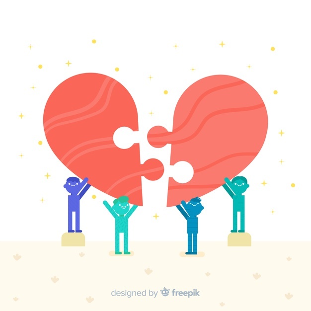 Heart Puzzle Vectors, Photos And Free Download 626x626 Heart Puzzle Vectors, Photos And Free Download