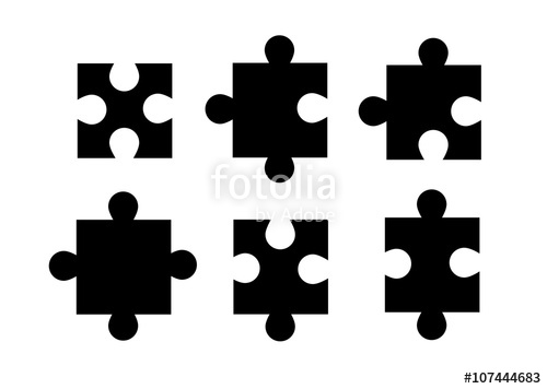 500x356 Puzzle Icon Set Vector Art Stock Image And Royalty Free Vector