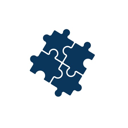 450x450 Puzzle Icon Vector, Filled Flat Sign, Solid Pictogram Isolated