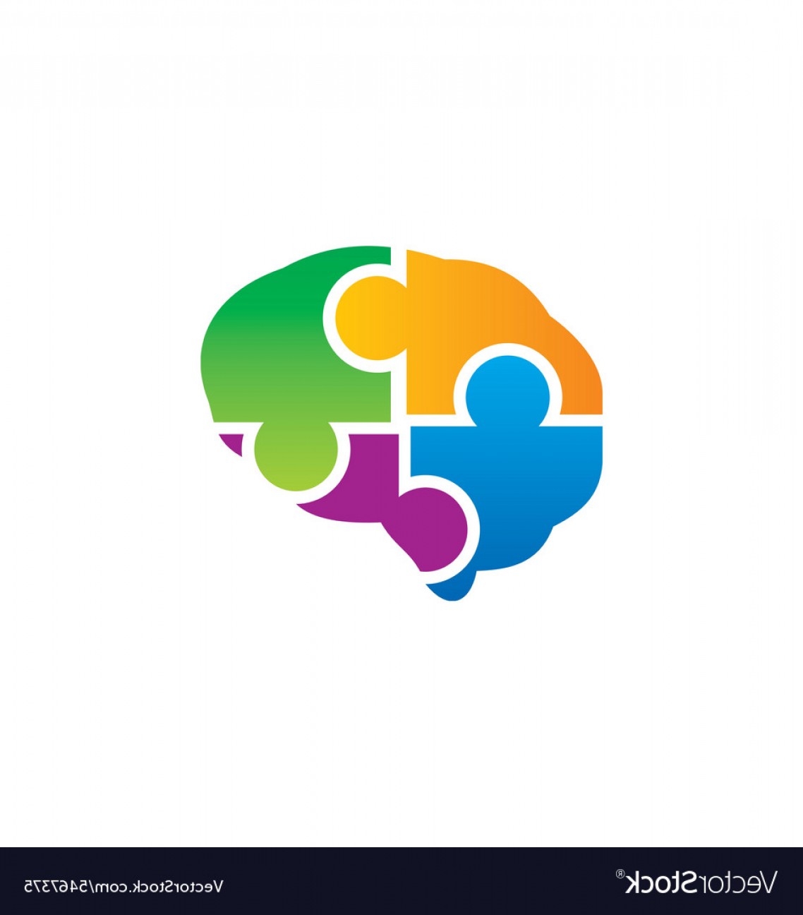 1138x1296 Brain Puzzle Colorful Logo Vector Geekchicpro
