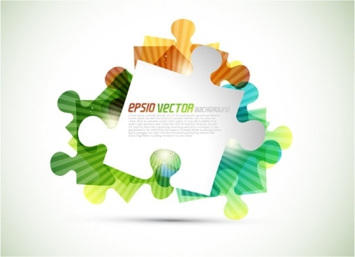 508x368 Puzzle Free Vector Download