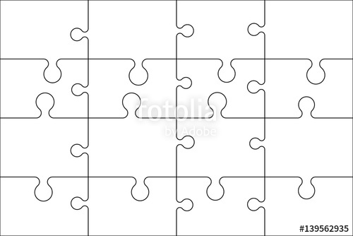 500x334 Jigsaw Puzzle Outline Vector Stock Image And Royalty Free Vector