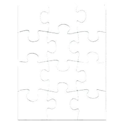 400x400 Puzzle Piece Template Blank New Jigsaw Puzzl