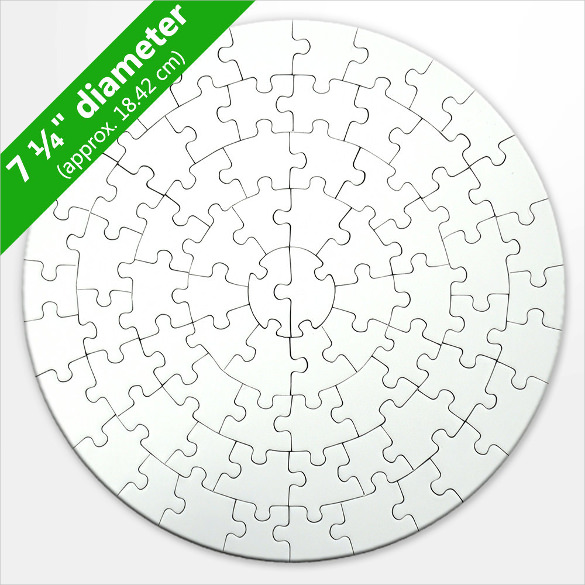 585x585 Puzzle Template, Blank Puzzle Template Free Premium Templates