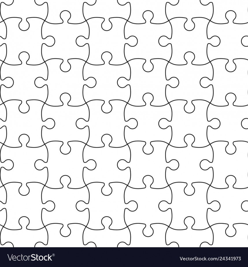 Puzzle Pattern Vector