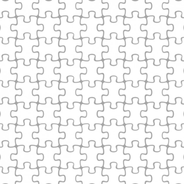 626x626 Puzzle Pieces Pattern Vector Free Download