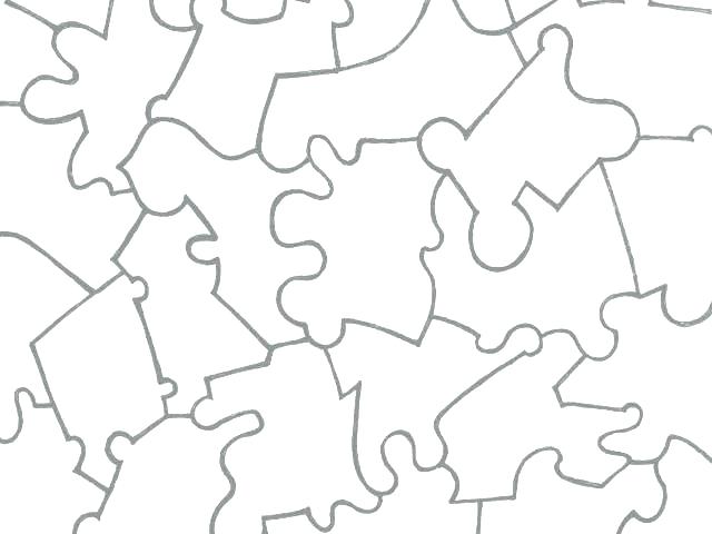 640x480 Large Puzzle Piece Template