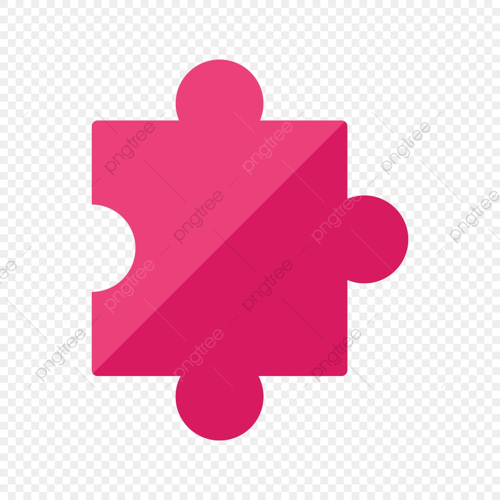 1024x1024 Puzzle Piece Vector Icon, Jigsaw Icon, Puzzle Icon, Concept Icon