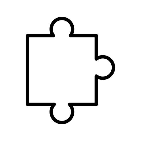 490x490 Vector Puzzle Piece Icon