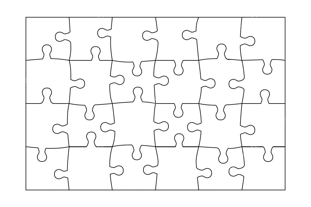 Puzzle Pieces Vector Free Download at Vectorified.com | Collection of ...