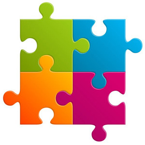 Puzzle Icon Vector 300x300 Puzzle Icon Vector