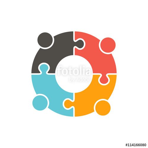 Download The Royalty Free Vector Teamwork People Puzzle Pieces 500x500 Download The Royalty Free Vector Teamwork People Puzzle Pieces