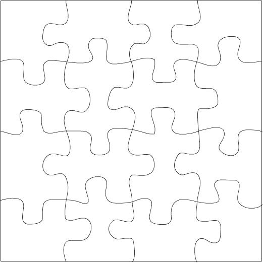521x522 Free Jigsaw Puzzle Template