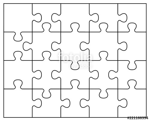 500x404 Puzzle Vector Illustration Stock Image And Royalty Free Vector
