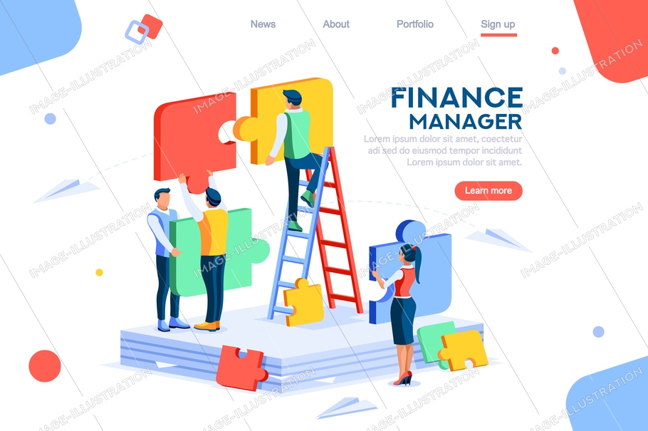 910x605 Concept Team Metaphor Puzzle Vector