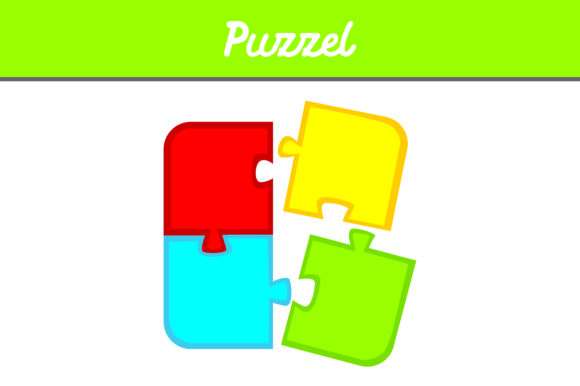 580x386 Puzzle Vector Graphic