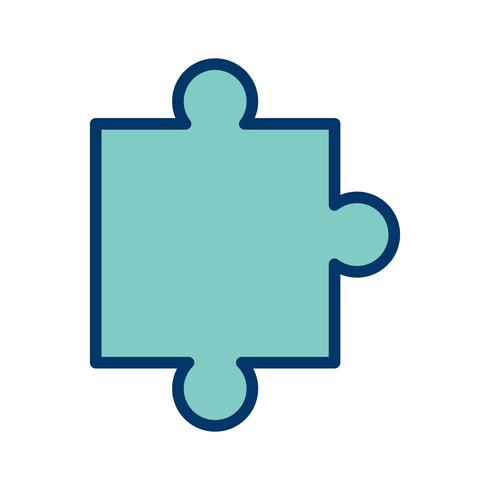490x490 Vector Puzzle Piece Icon