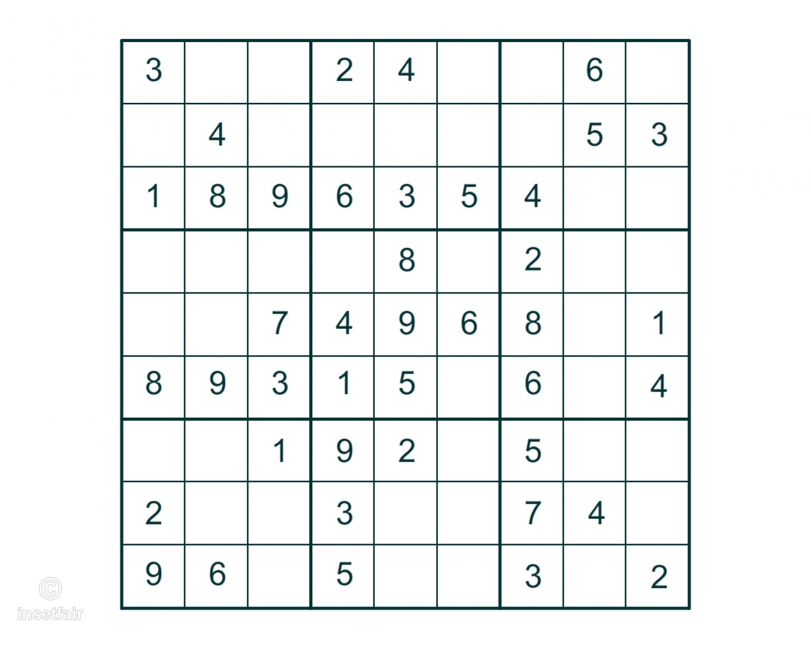 1600x1281 Sudoku Puzzle Vector Image For Free