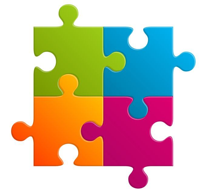 680x637 Free Puzzle Vector Graphic Sources Puzzle Pieces, Jigsaw