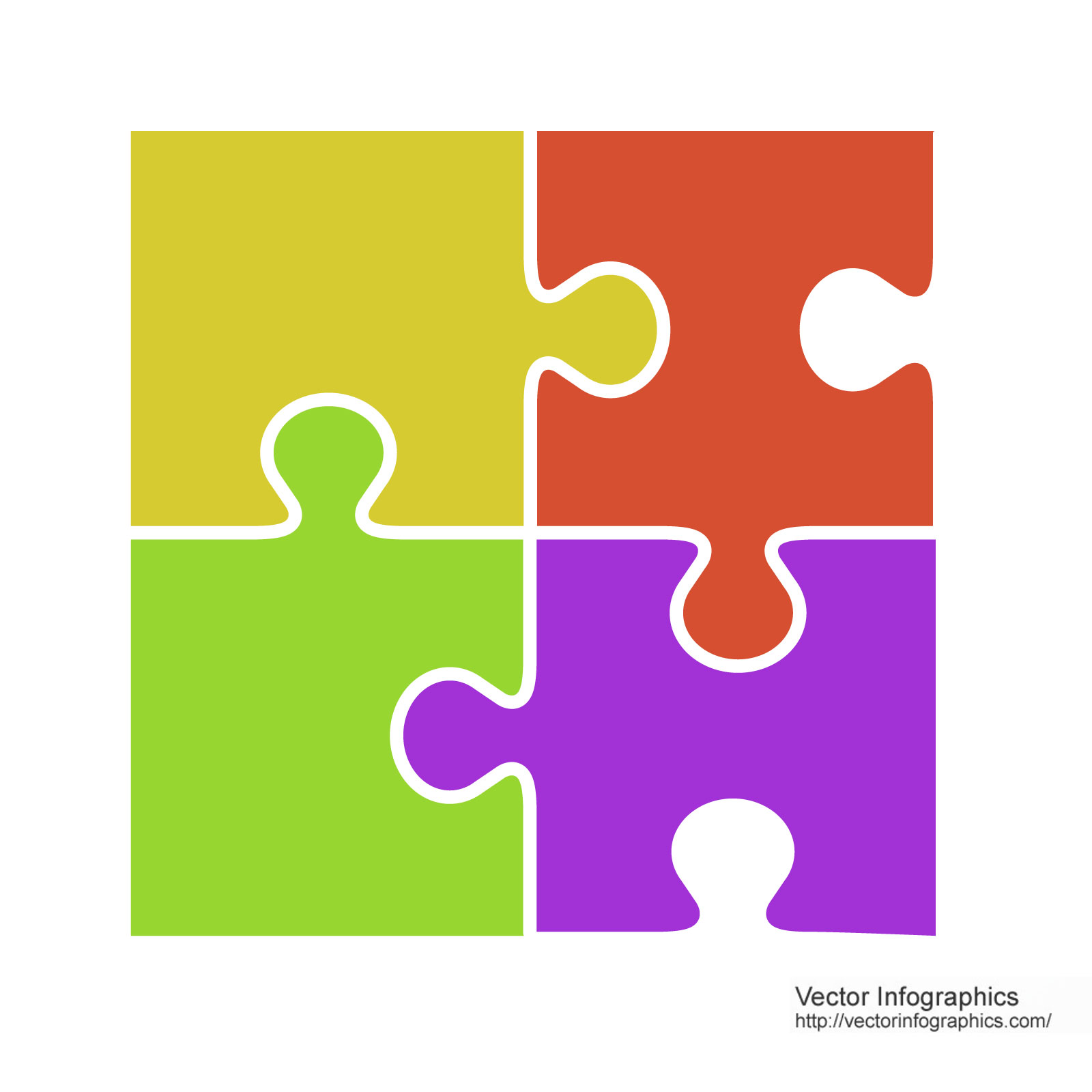 1600x1600 Jigsaw Puzzle Pieces Free Download Vector Image