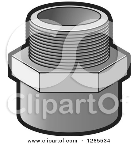 450x470 Clipart Of A Pvc Pipe Joint