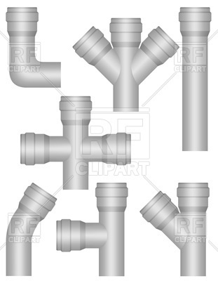 311x400 Industry Plastic Pipes Vector Image Of Objects Konturvid