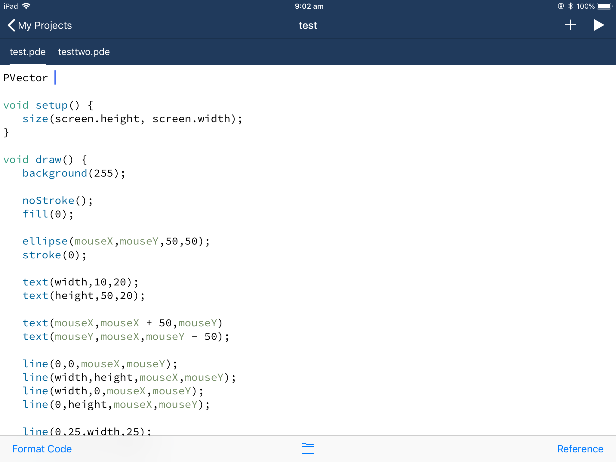 2048x1536 Pvector Not Highlighted Issue