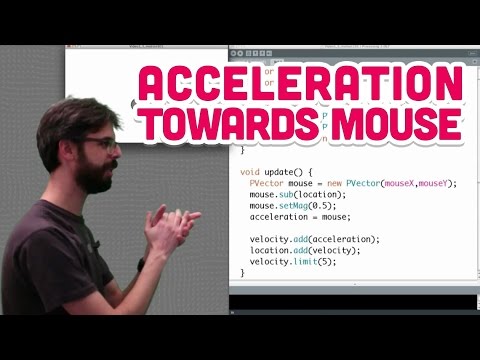 480x360 Vectors Acceleration Towards Mouse