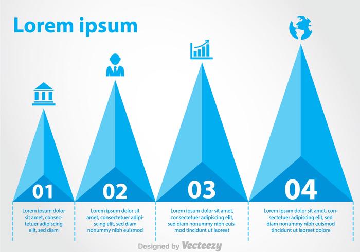 Pyramid Chart Infographic Vector 700x490 Pyramid Chart Infographic Vector