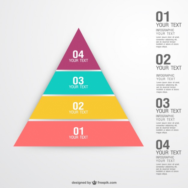 Pyramid Infographic Vector at Vectorified.com | Collection of Pyramid ...