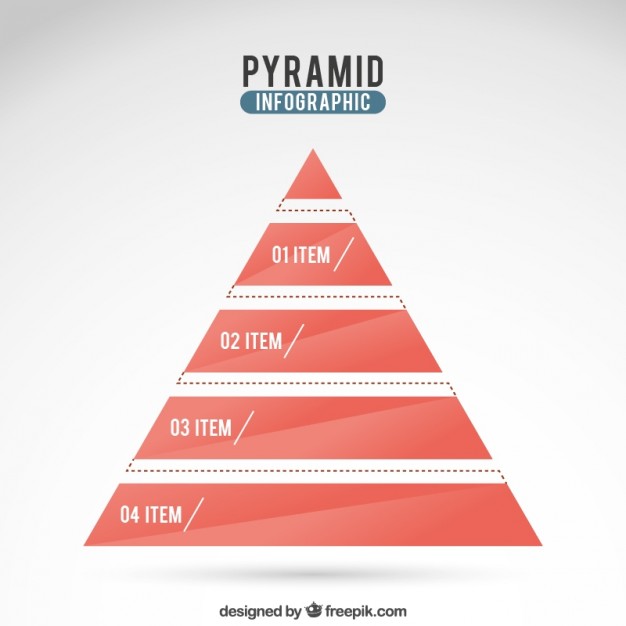 Pyramid Infographic Vector Free Download 626x626 Pyramid Infographic Vector Free Download