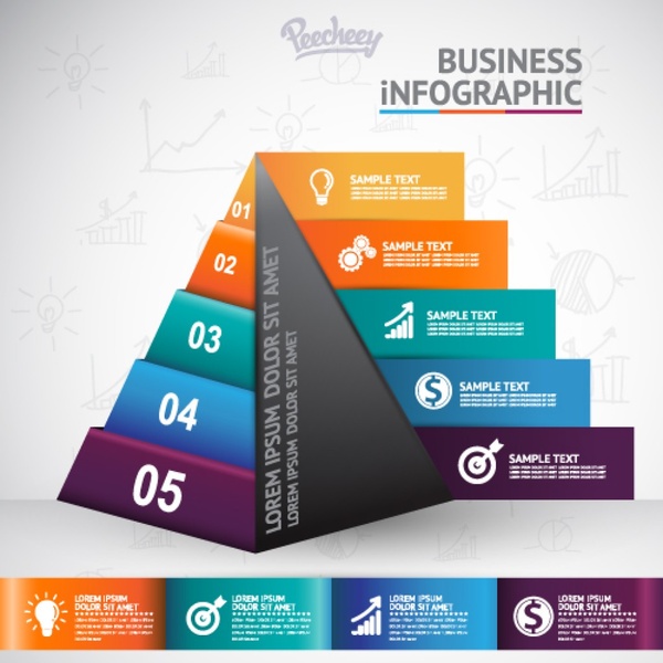 Pyramid Infographic Concept Free Vector In Adobe Illustrator 600x600 Pyramid Infographic Concept Free Vector In Adobe Illustrator