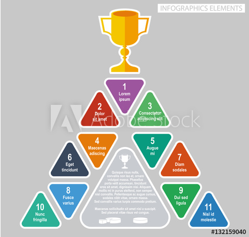 Pyramid Infographic Vector Flat Design Triangular Element 500x477 Pyramid Infographic Vector Flat Design Triangular Element