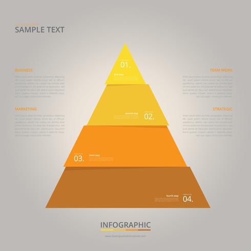 Pyramids Infographic Template 490x490 Pyramids Infographic Template