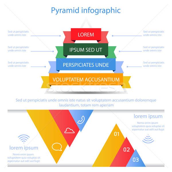 Business Pyramid Infographic Vector Vector Illustration Svetlana 600x600 Business Pyramid Infographic Vector Vector Illustration Svetlana
