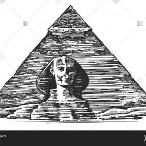 300x300 Stock Illustration Egypt Vector Logo Design Template Egyptian