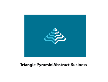 420x320 Triangle Pyramid Abstract Line Business Logo Vector Design Logopik