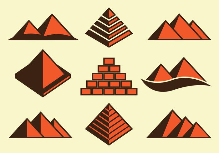 700x490 Pyramid Free Vector Art
