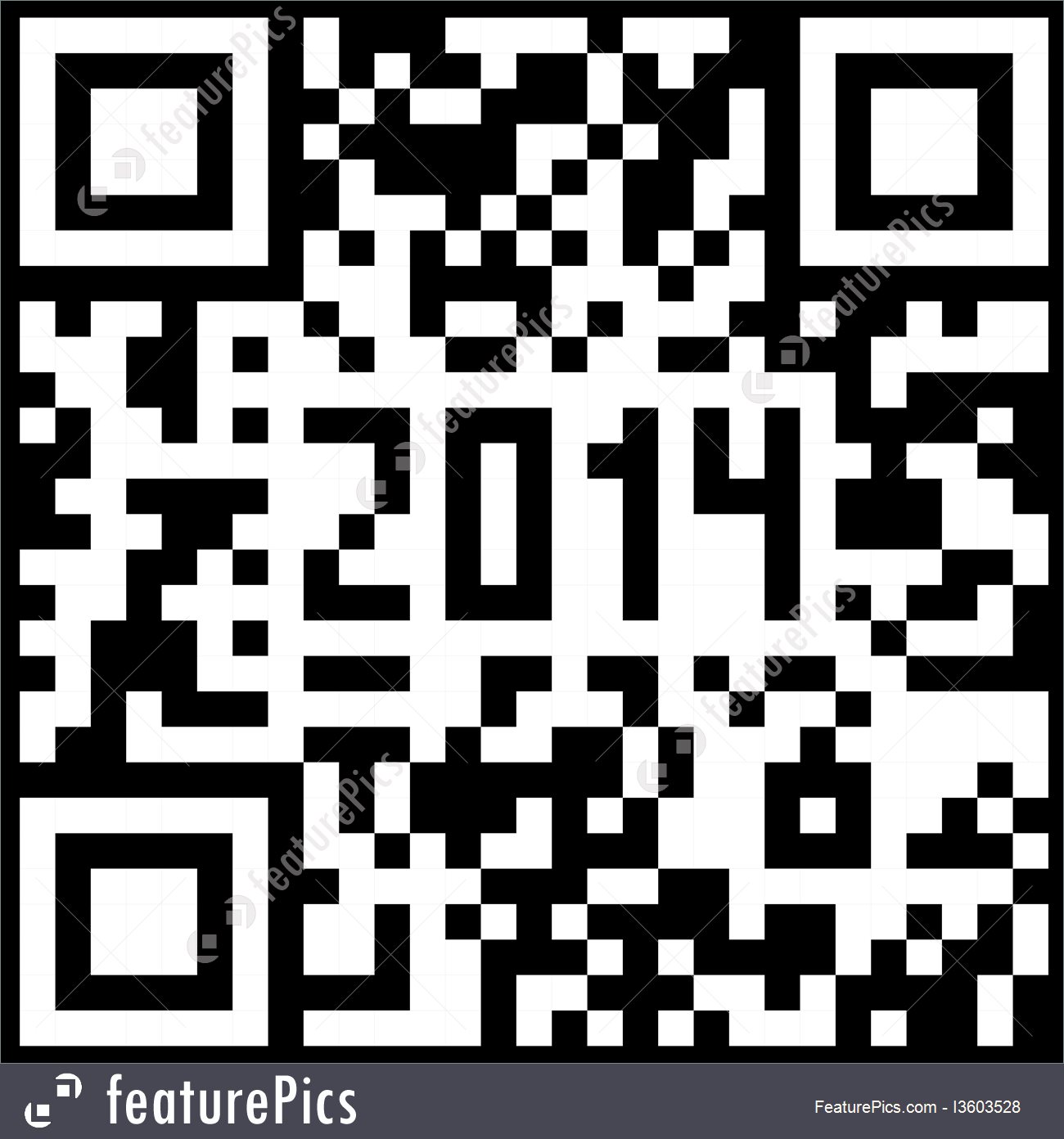 Holidays New Year Counter, Qr Code Vector 1300x1392 Holidays New Year Counter, Qr Code Vector