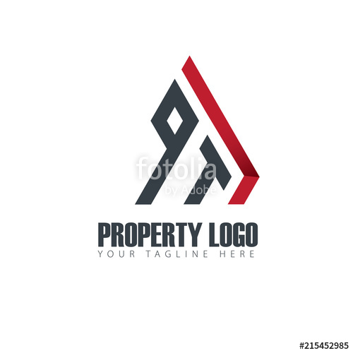 500x500 Initial Letter Qt Property Design Logo Stock Image And Royalty