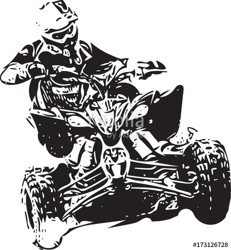 Quad Bike Vector at Vectorified.com | Collection of Quad Bike Vector ...